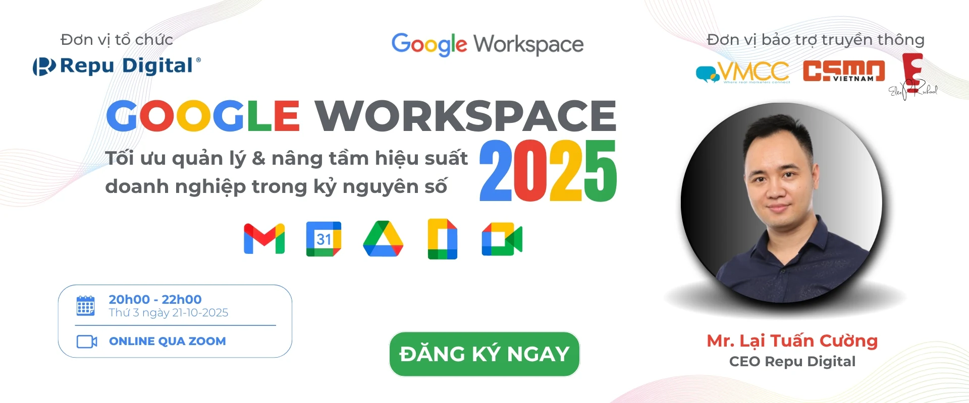 Google Workspace 2025: Tối ưu quản lý và nâng tầm hiệu suất doanh nghiệp trong kỷ nguyên số